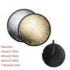 Collapsible 2/5in1 Photography Reflector Portable Polishing Plate New Light Diffuser  Photo Studio