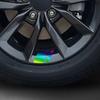 6 шт. отличное колесо, изысканная модифицированная наклейка на обод, Стайлинг, авто, мото, ступица колеса, светоотражающие наклейки