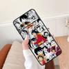 ONE-PIECE противоударный чехол для Google Pixel 8 7A 6A 5A 5 4 4A XL Pro 5G черный чехол для телефона мягкий чехол для телефона Fundas Capa