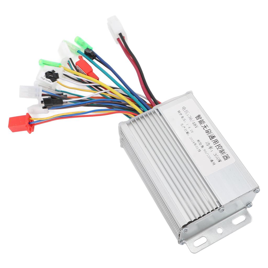36 В 48 В 350 Вт Бесколлекторный контроллер Алюминиевый сплав Водонепроницаемый Контроллер бесколлекторного двигателя для электрического
