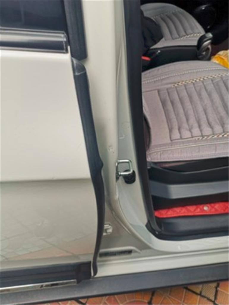 Новый 2x 1,7 м Уплотнитель стойки C двери автомобиля Наполнитель Черная резина Уплотнитель Универсальный