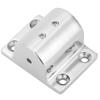 316 Stainless Steel Marine Arm Rest Accessory Rectangle 90 Degrees Tube Base Mount Hardware