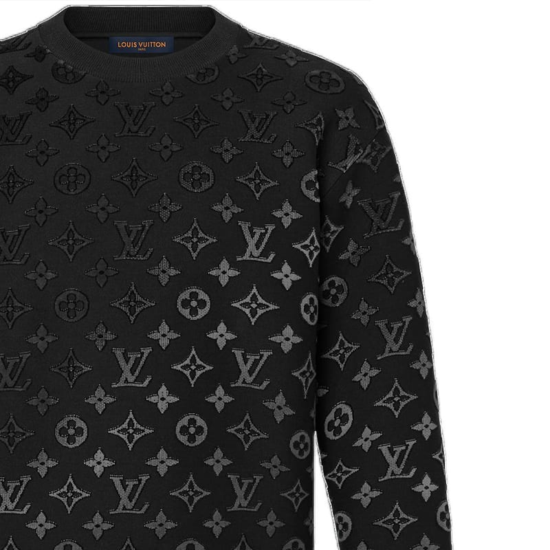 Louis Vuitton Свитшот с градиентным монограммой Fil Coupe 1AAU85