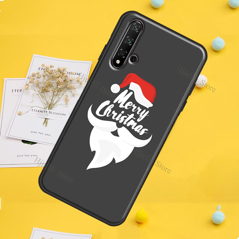 Чехол «С Рождеством» для Huawei P30 P20 P40 P60 Pro P Smart Nova 9 5T Honor Magic 5 Lite X8 X9a 50 70