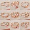 Niche Style Micro Inlaid Zircon Stylish Hand Jewelry Geometry