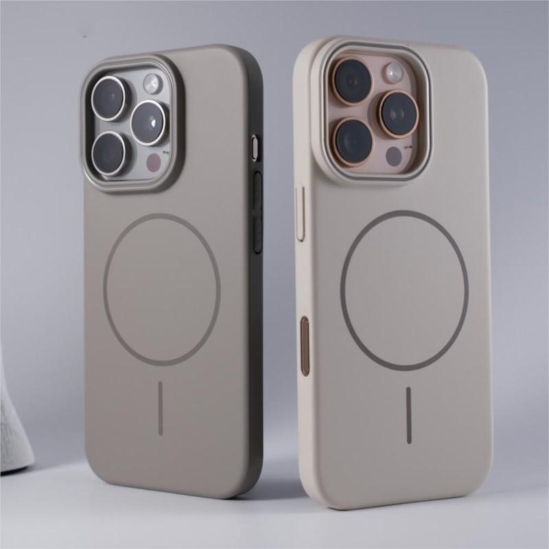 Ultrathin Simple Magsafe Case for iPhone 16 15 Pro 14 Plus 13 12 Mini 11 Pro X XR XS Max Matte Wireless Charging Hard PC Cover