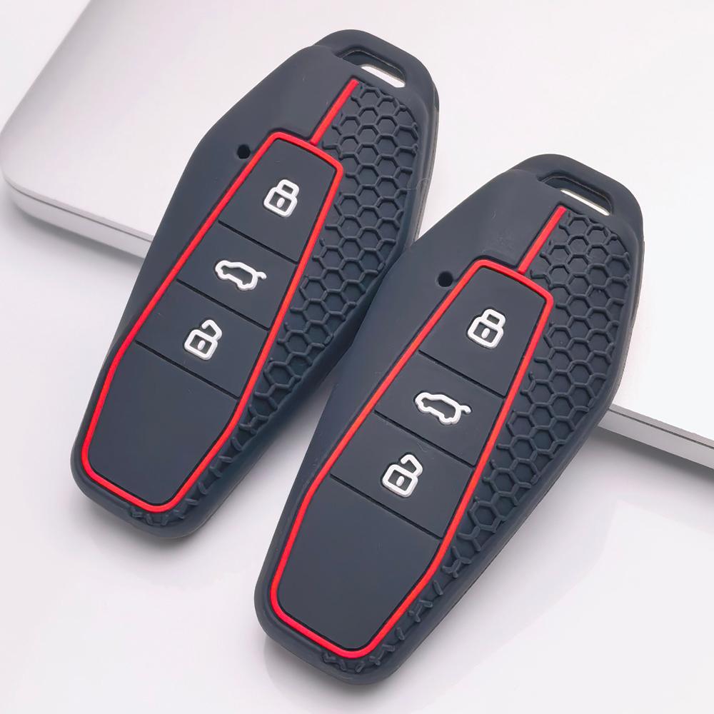 Чехол для брелока для Chery GT iCAR Shuxiangjia EQ7 AIQAR EQ5 EQ3 Поверхность устойчивая к царапинам Ударопрочная конструкция Мягкая текстура для удобного захвата Дизайн, легкий в установке