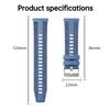 22-мм ремешок, подходящий для Huawei Watch GT 7 6/GT 7 6Pro, мягкий и прочный, силиконовый, нейлоновый, сменный браслет для GT5 GT4 3 46 мм, ремешок для часов с кнопкой
