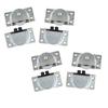 4Pairs Metal Furniture Roller Closet Cabinet Roller Wheels Modern Sliding Door Pulley  Cabinet