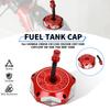 Motorcycle CNC Gas Fuel Tank Cover Cap For HONDA CR85R CR125R CR250R CRF150R CRF230F XR 50R 70R 80R 100R