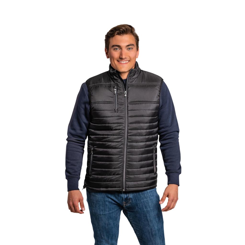 HRM Mens Performance Hooded Gilet
