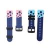 Replacement Silicone Watch Strap Sweat-proof Bracelet Watchband Universal for 16mm/20mm Width Kid Phone Watch