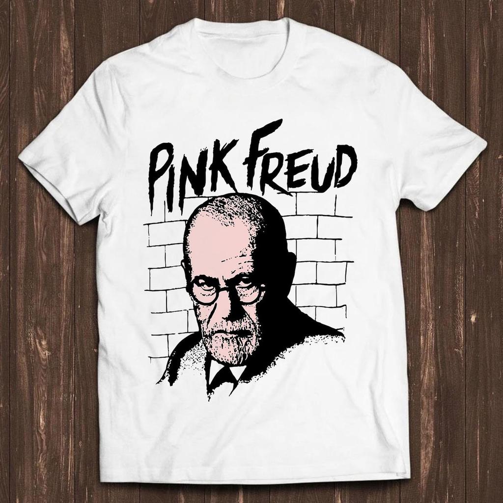 Pink Freud Dark Side of Your Mom Parody Sigmund Floyd Pun Slogan Joke Meme Gift Funny Tee Style Unisex Gamer Cult Movie Music T Shirt C968