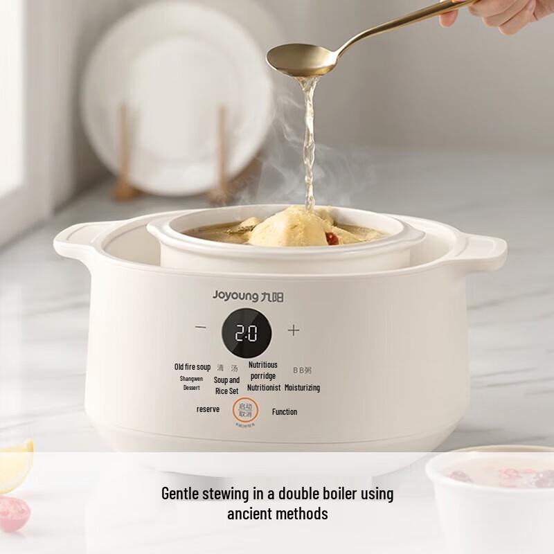 Joyoung 4.5L Electric Multi-function Stew Cooker CN plug (adapter included)