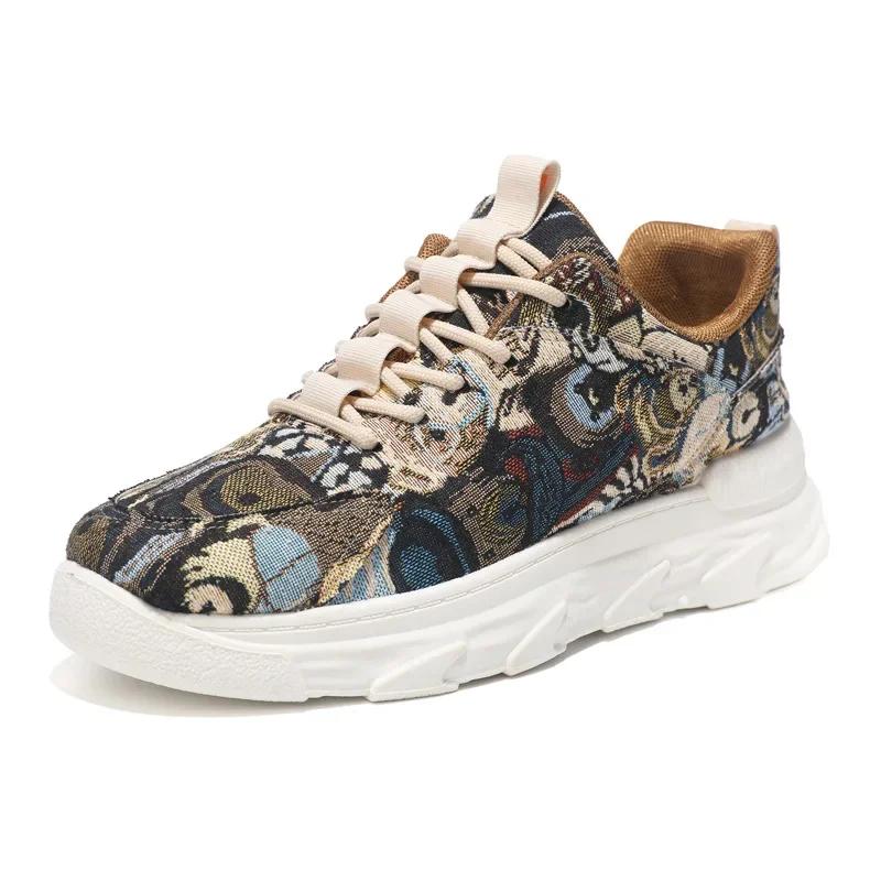 Fashion Personalized Men Shoes Autumn Fashion Men Sport Shoe Allmatch Casual Shoe Ultra Light Running Shoes Platform Tennis Zapatillas