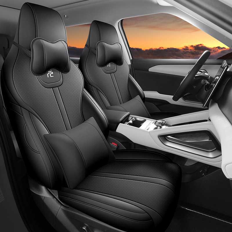 BYD Yuan UP Leather Car Seat Covers for Five-Seater - All-Season Cushions