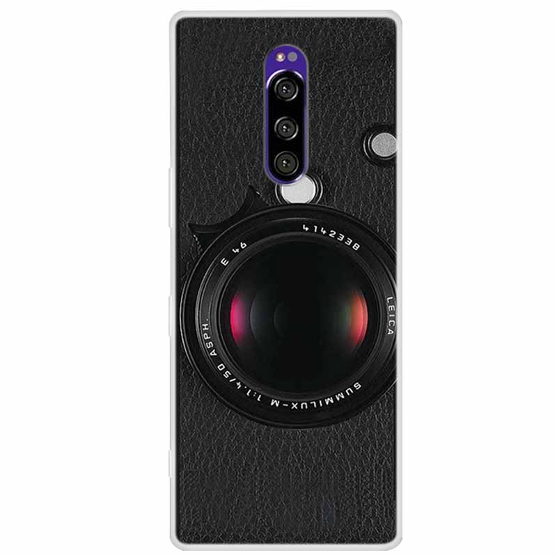 Чехол для Sony Xperia 1 Роскошные Животные Прозрачная Крышка для Sony Xperia1 XZ4 SO-03L SOV40 J8110 J9150 J8170 Корпуса Чехлы для Телефона