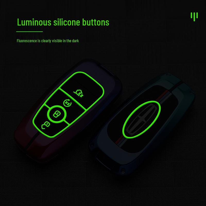 Совместимый металлический чехол для ключа для моделей Lincoln: Corsair, Aviator, Navigator, MKX, Continental, MKZ, MKC