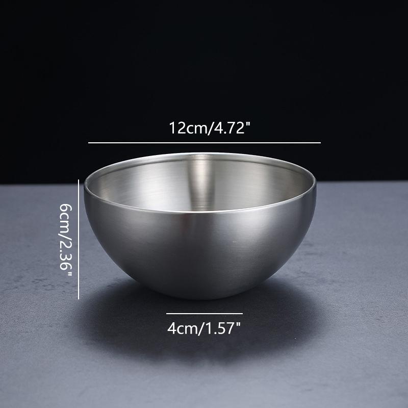 Золотые миски из нержавеющей стали для фруктового салата, супа, риса, лапши, рамена, кухонная утварь, контейнеры для еды, миски для смешивания