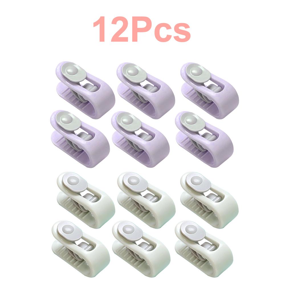6/12PCS Bedroom Bed Sheet Clips Quilt Holder Non-slip Quilt Blanket Clip Curtain Blankets Quilt Cover Clip Fastener Fixer Device
