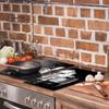 GLASS CUTTING BOARD 2x 30x52 ICE
