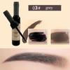 Eyebrow Red Wine Bottle Tear Eyebrow Glue Beautify Eyebrow Type Lasting Waterproof Anti-dizzy Eyebrow Stain Cream