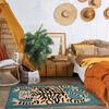 VIKAMA Cartoon Cute Tiger Carpet Living Room Bedroom Retro Stylish Cushion Home Decor Children's Room Non-Slip Abstract Carpet