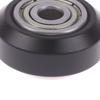 5Pcs Pom Wheel With 625Zz Linear Bearing 3D Printer Pom Wheel Plastic Pulley V-Type Wheels For Laser Engraver Parts
