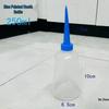 Industrial Squeeze Bottle with Pointed Tip - White/Blue Nozzle for Glue and Oil