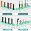 Silicon Nail Brush Makeup Brush Display Stand Rack Storage Case Brush Drying Shelf Brush Holder Make UP Holder Organizer