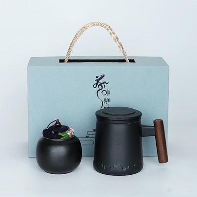 Керамическая офисная кружка для чая Chaxun, подарочный набор