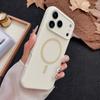 Роскошный Оригинальный Жидкий Силикон Для Чехла MagSafe Для iPhone 17 Air 16 15 14 13 12 Pro Max Беспроводная Зарядка Мягкий Бампер Чехол