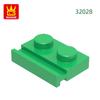 Нетоксичные 224 шт./Лот 3 Пластины 1x2 Со Слайдом Строительные Блоки Moc Специальные Аксессуары Совместимые С Кирпичиками Детские Игрушки Подарок