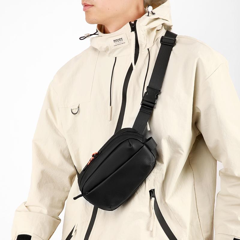 Мужская нагрудная сумка, спортивная поясная сумка, водонепроницаемая сумка через плечо для бега