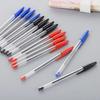 5PCS Quick-drying Ballpoint Pen Black/Blue/Red Ink Signature Pens Simple Neutral Pen Student Test