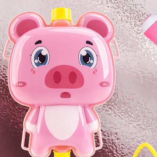 Мультяшный рюкзак с водяной игрушкой и резервуаром на 1000 мл, водяная игрушка с насосом для детей, летняя игрушка для улицы, для бассейна, пляжа