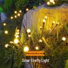 Cross-Border LED Solar Firefly Garden Light: Wind-Powered Lawn Decoration