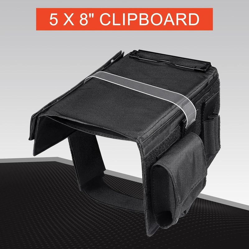 Classic Kneeboard Organizer for Pilot Accessory Clipboard and Pen Holder Knee Board for Pilot Notepad Holder for Watching