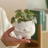Украшения для цветочных горшков 3D-печать Милый настольный держатель для растений Прочный PLA Домашний декор для суккулентов