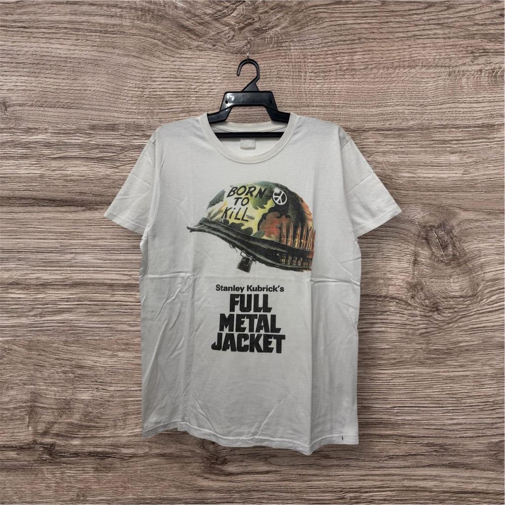 Vintage 00’s Full Metal Jacket Stanley Kubriks / Movie Tee / Film Posters / Cult / Movie Prints / Movie Box / Size M