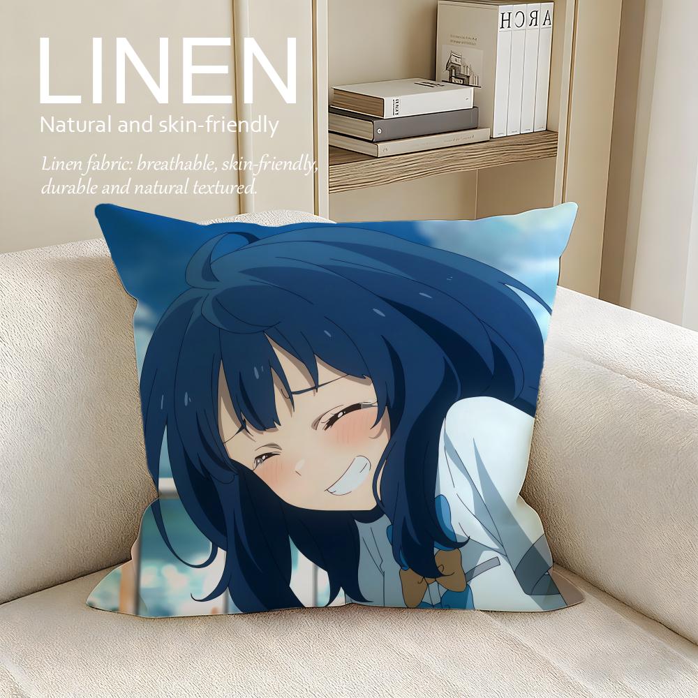 Too Many Losing Heroines Cushion Cover Pillowcase Set Pcs x x Breathable Washable Sofa Cushion Cover