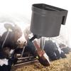 Просторная кормушка-ведро для крупного рогатого скота с безопасной ручкой и ударопрочной конструкцией для молочных ферм