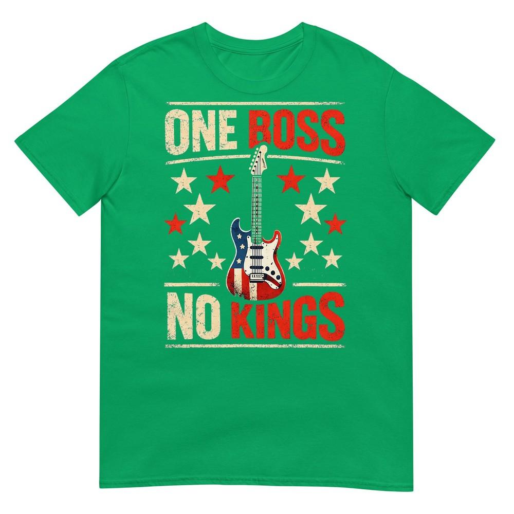 One Boss No Kings Monarchy Political Freedom March 28 2026 Tshirt