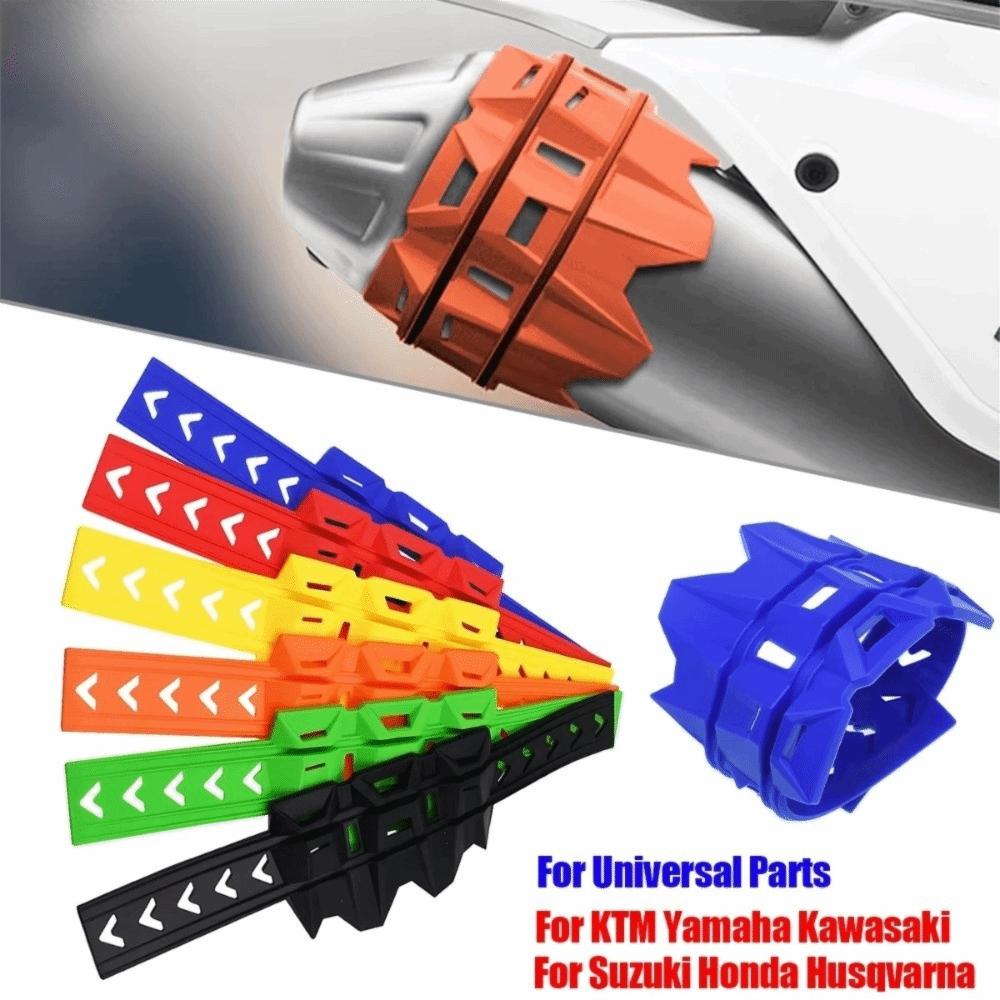 Universal Fit Exhaust Muffler Protector Silicone Material Anti Scald Exhaust Guard  Off Road Use