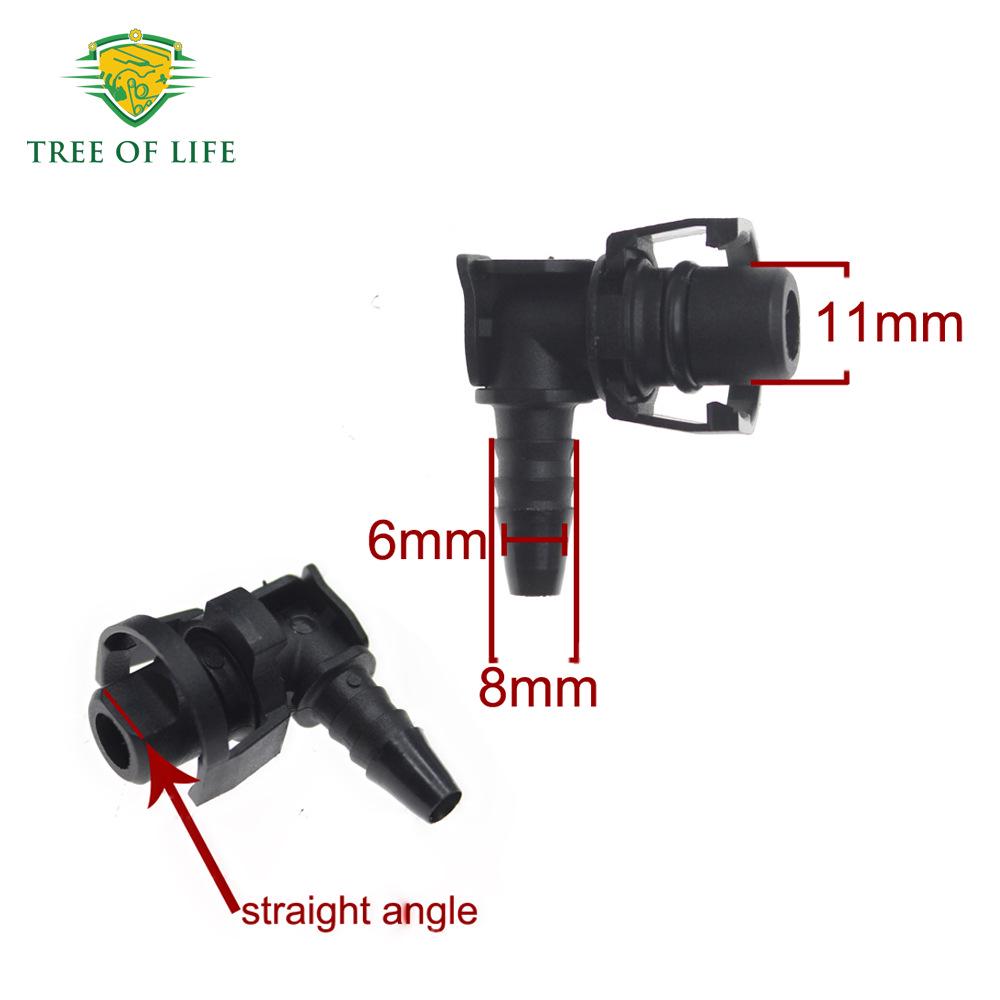 11MM Car Radiator Coolant Quick Plug Connector for Motorcycle