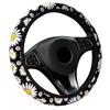 37-38cm Daisy Flower Car Interior Decoration Knitted Sunflower Steering Wheel Cover Universal Car Accessories Wheel Cover Without Inner Ring