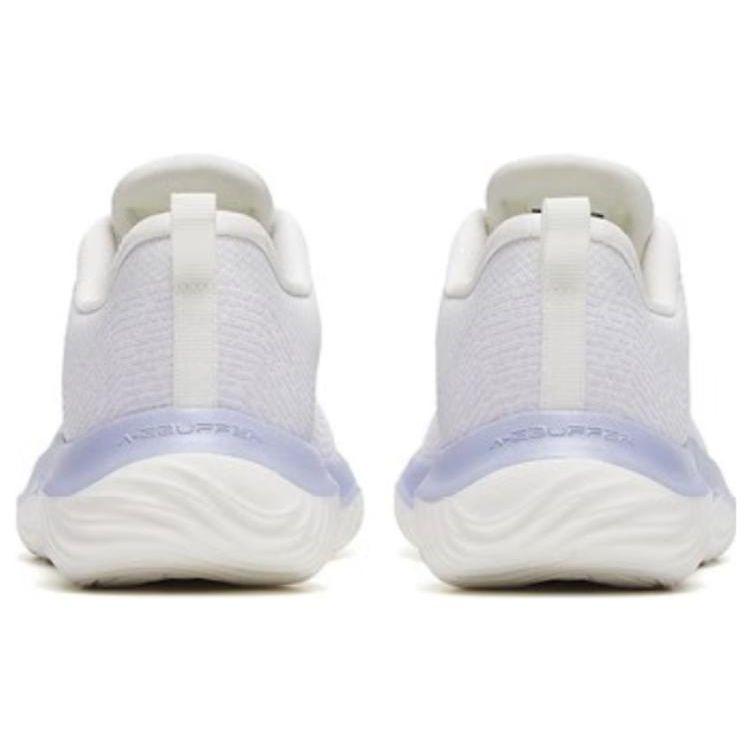 Anta Кроссовки женские Shenxing Shock Absorbing Non-Slip Durable Low-Go, белые, фиолетовые, 122317719-6