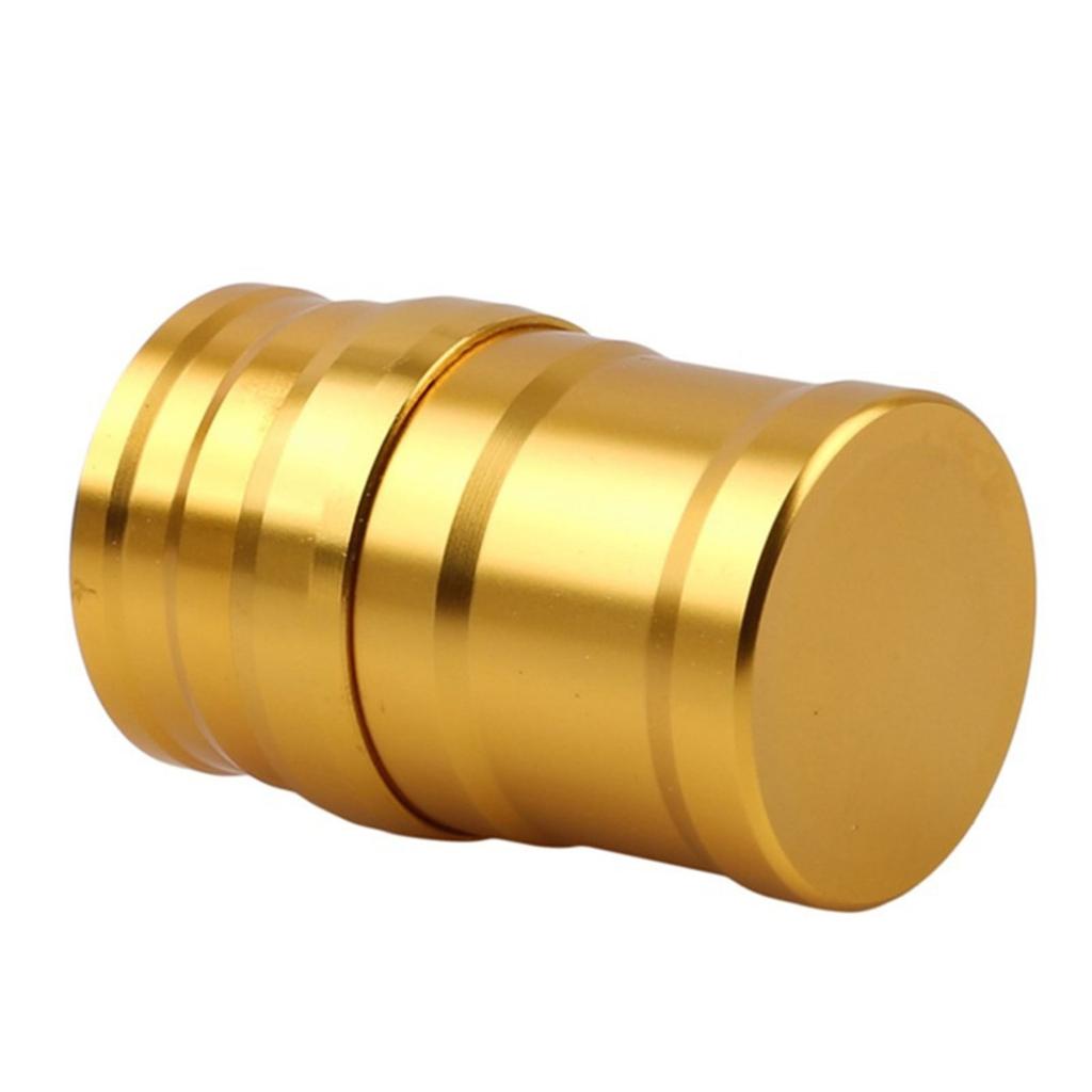 Портативная металлическая небольшая спиртовая горелка, уличная жидкостная горелка, небольшая спиртовая лампа из алюминиевого сплава с хлопковым шнуром