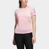 Adidas Собственная футболка The Run для тренировок, спортивная, с коротким рукавом, женская, розовая FM5813