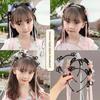 Exquisite Embroidery Wigs Braided Hair Hoop Hair Bands for Children  Photography Headwear